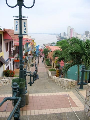 The stairway in Las Penas