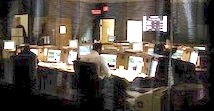 A view of the Flight Operations Room
when it was located at the Space Telescope Science Instiute