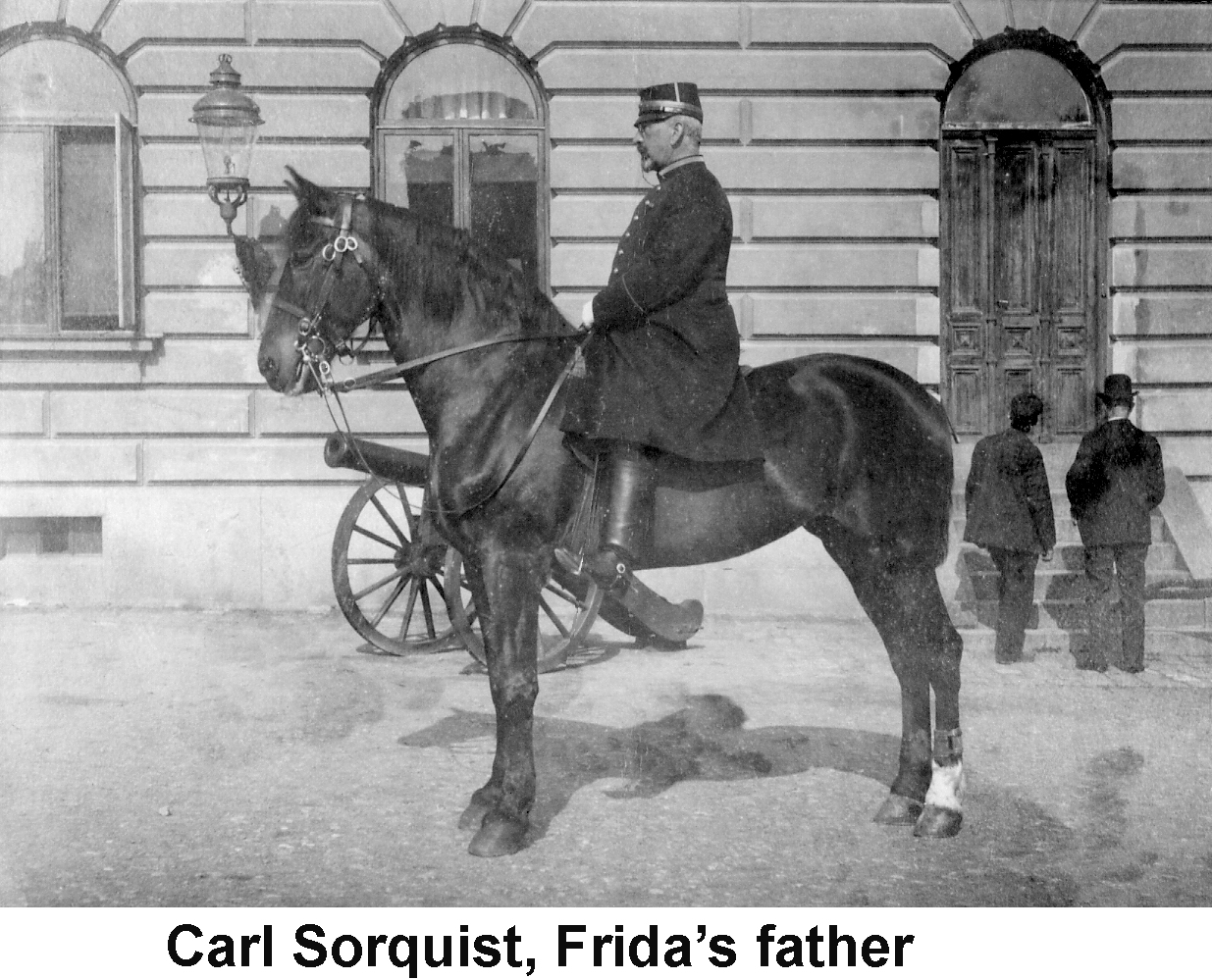 Carl Alfred Mathiasson Sorquist, Frida's father