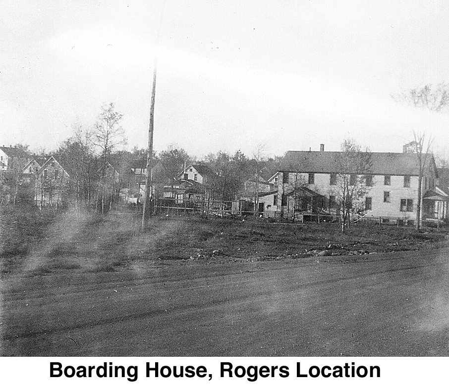 Boarding house in Rogers Location where Carl and his family lived
