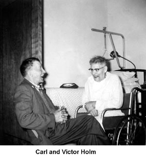 Carl and Victor Holm