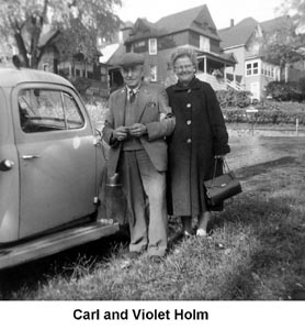 Carl and Violet Holm