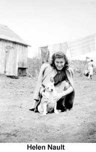 Helen Nault with small dog