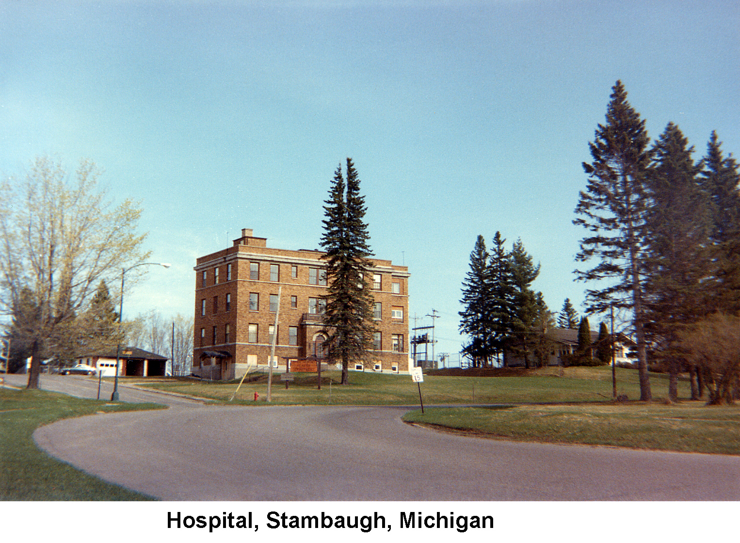 Hospital at Stambaugh, Michigan