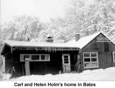 Our home in Bates