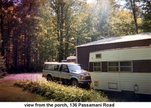 view from the front porch at 136 Passamani Road