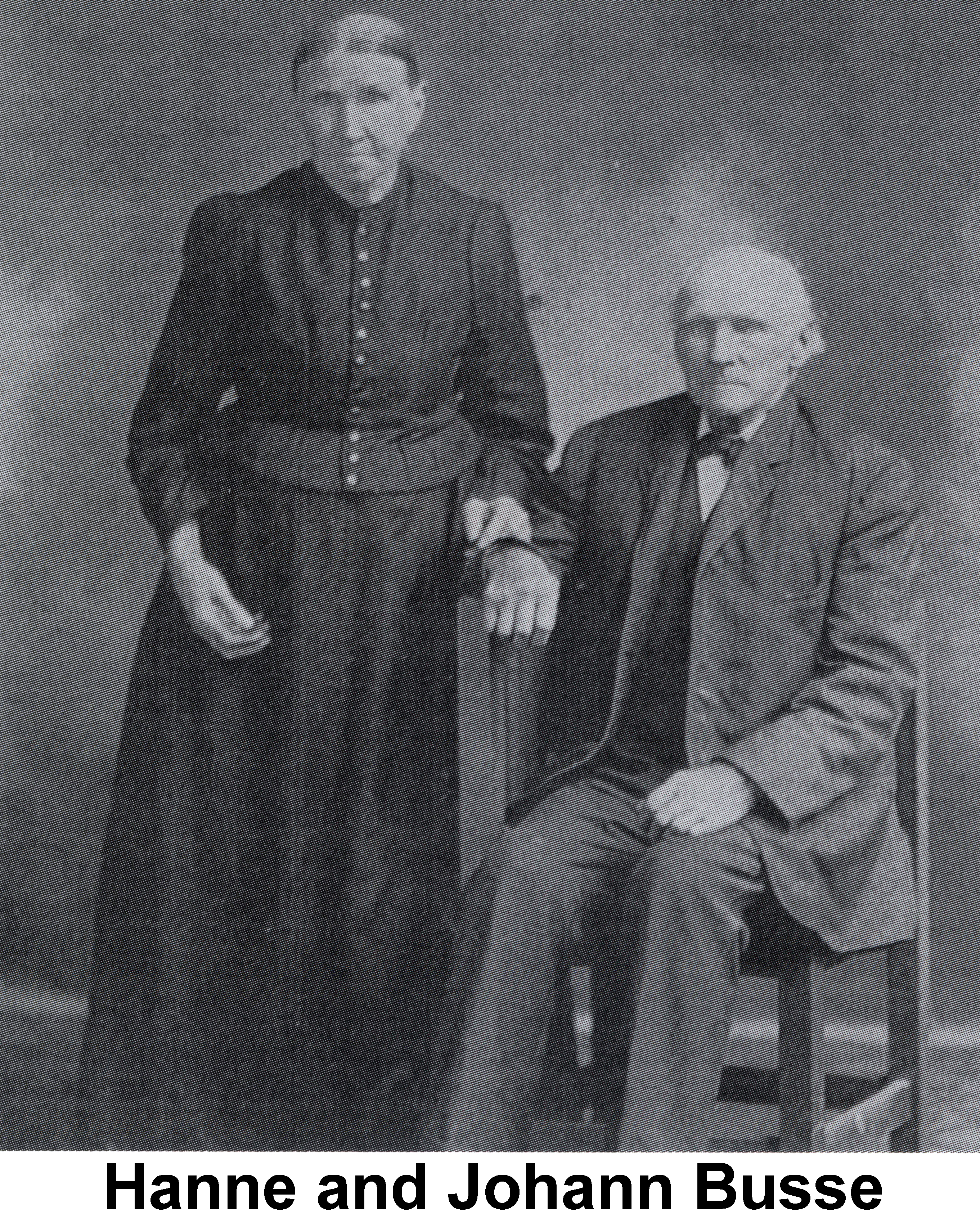 Hanne and Johann Busse, founders of the Busse family in Cook County, Illinois
