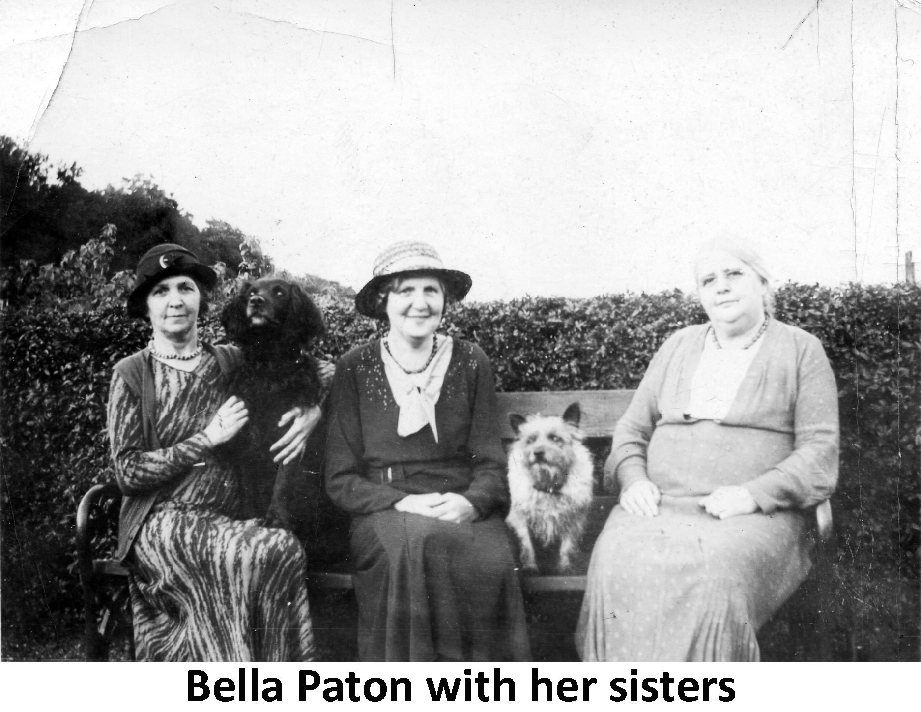 The Johnston sisters - Kate, Nettie, and Isabella